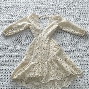 Express eyelet dress